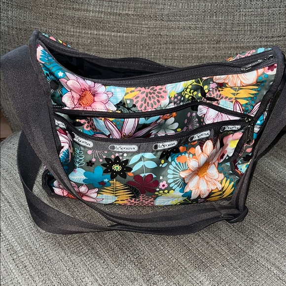 LeSportsac Colorful Floral Shoulder Bag - Picture 11 of 11